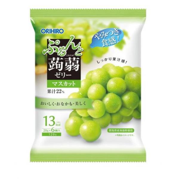欧力喜乐蒟蒻果冻青提味120G