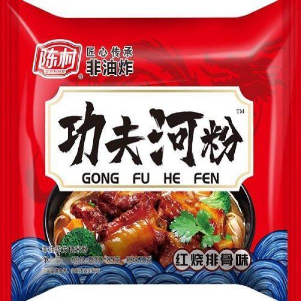 陈村功夫河粉红烧排骨味85G