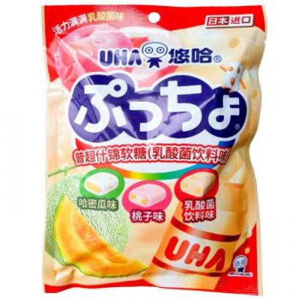 悠哈普超碳酸饮料什锦软糖