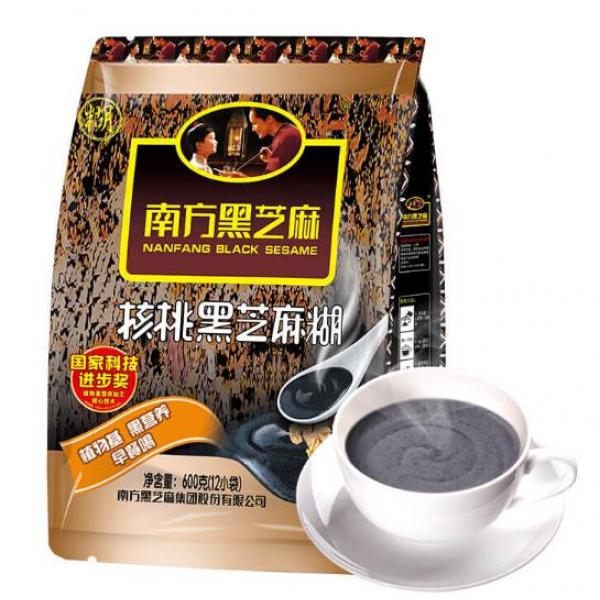 南方黑芝麻核桃黑芝麻糊600g