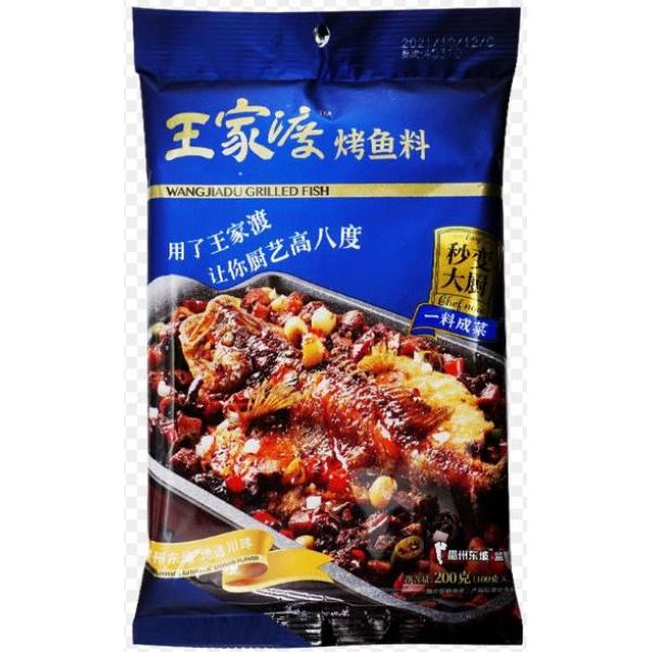 王家渡烤鱼料200g