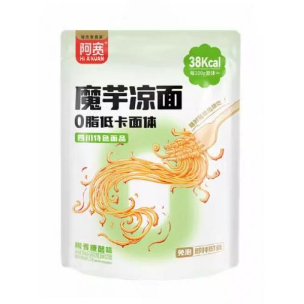 阿宽魔芋凉面椒香糖醋味255G