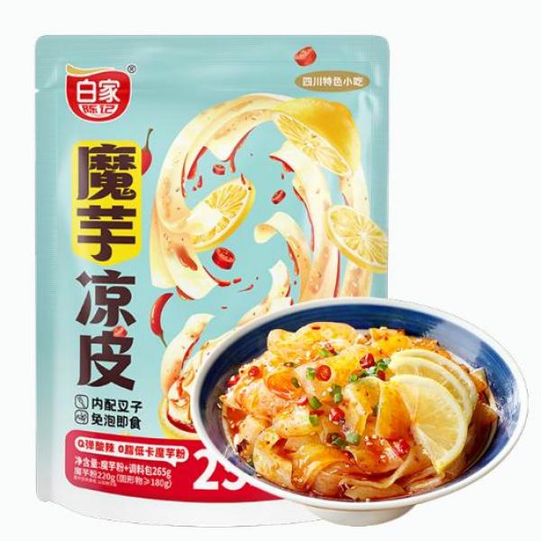 阿宽魔芋凉皮柠檬酸辣味265G