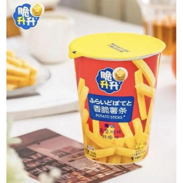 脆升升番茄味香脆薯条杯 50G