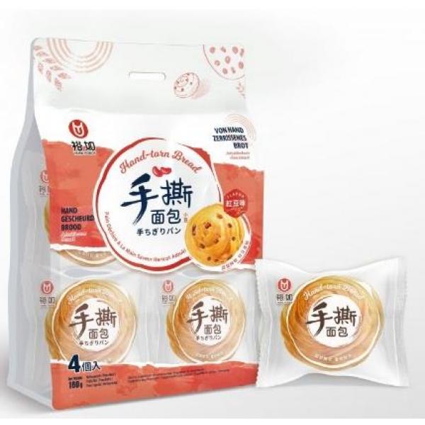 裕如红豆手撕面包 160G