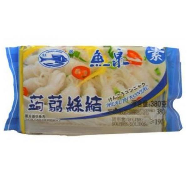 鱼泉蒟蒻丝结380G