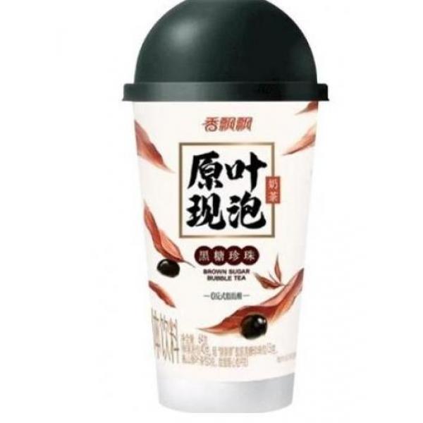 香飘飘黑糖珍珠味原叶现泡奶茶