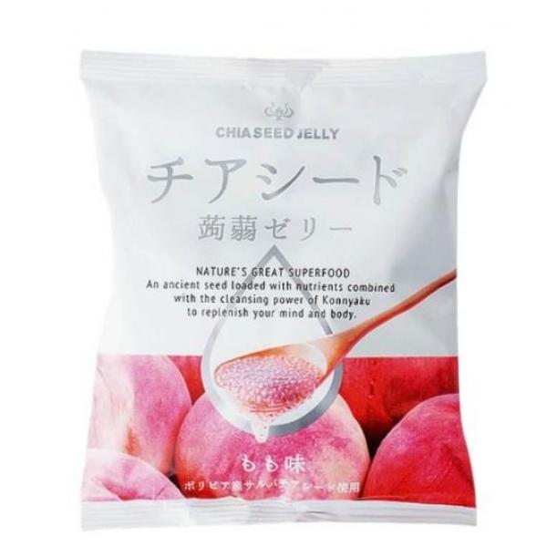 日本奇亚种子果冻100G-白桃味