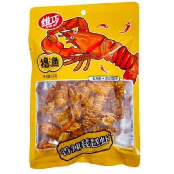 维巧 香辣琵琶虾 82g