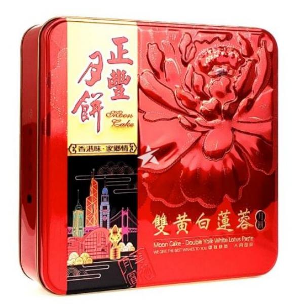 正丰月饼-双黄白莲蓉720G