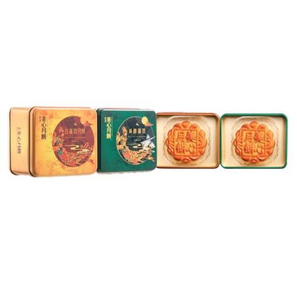 美心2个装双黄白莲蓉+低糖