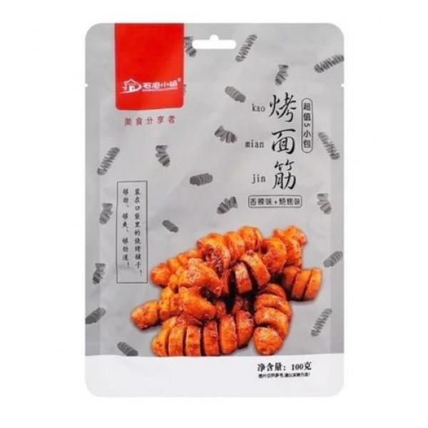 石磨小镇烤面筋（香辣味+烧烤味）100g