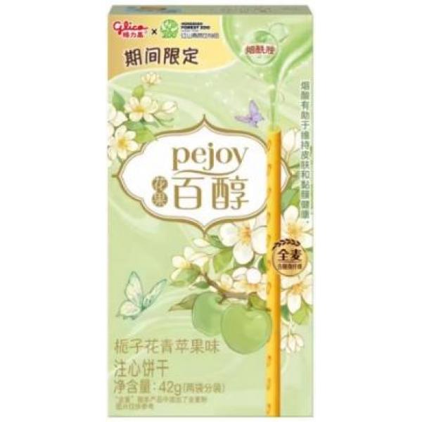 格力高百醇栀子花青苹果味42G