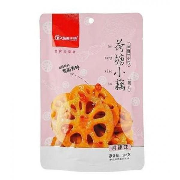 石磨小镇荷塘小藕 香辣味108G