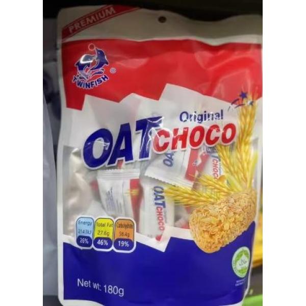 双鱼牌原味燕麦巧克力180G
