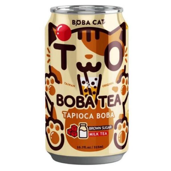 BOBA CAT黑糖珍珠奶茶 315ML