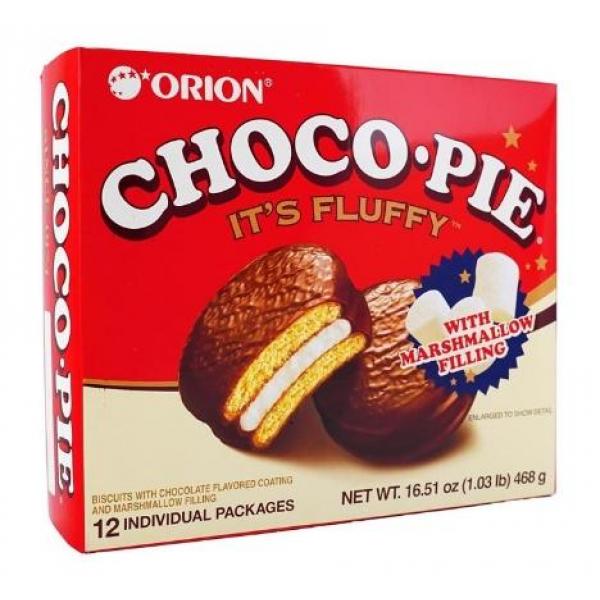 好丽友巧克力派（棉花糖夹心） 468G