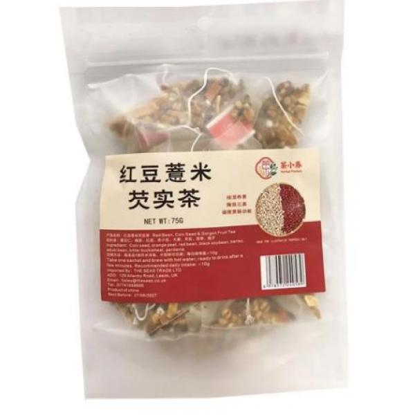 茶小养红豆薏米芡实茶75G