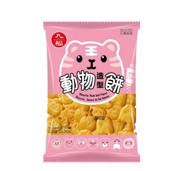 九福动物饼干100G
