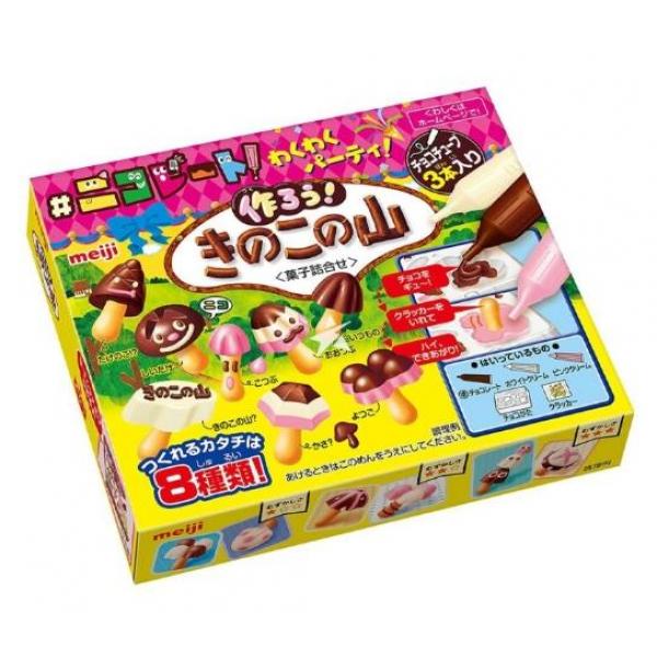 明治-手作蘑菇造型巧克力36g