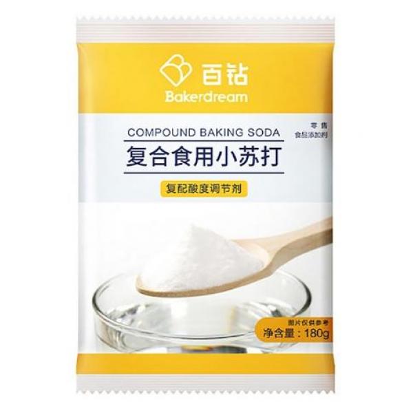 百钻 复合食用小苏打 180g