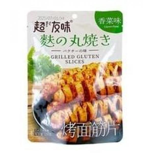 超友味-烤面筋片（香菜味）