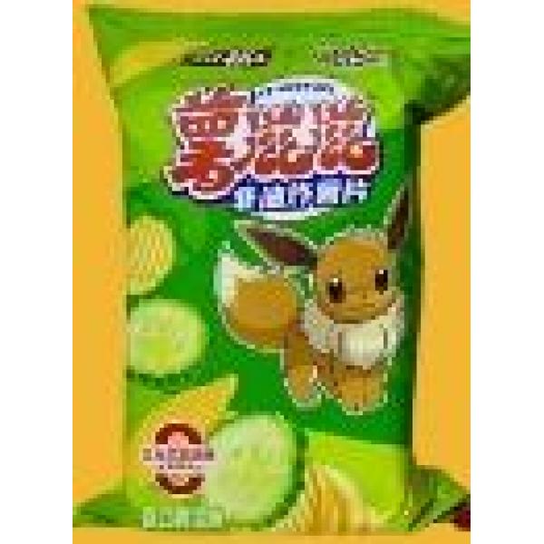 盐津铺子薯滋滋非油炸薯片（黄瓜味）32g