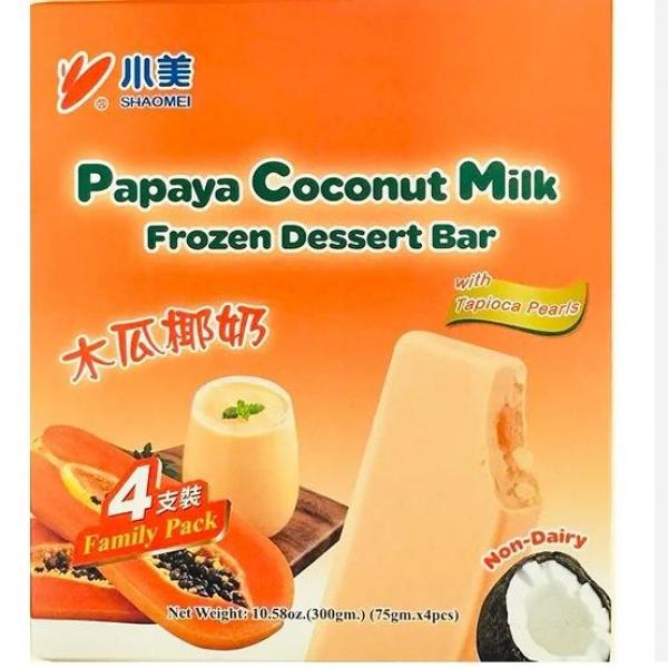 小美雪糕木瓜椰奶4支装300g