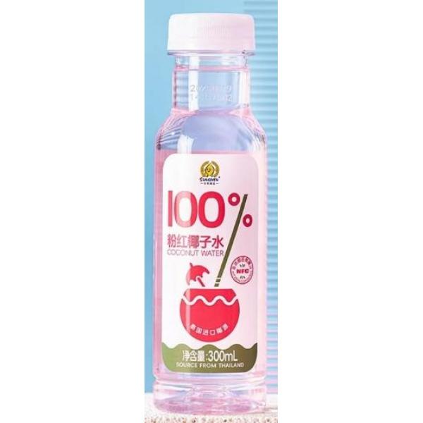 元初粉红椰汁水 300ML